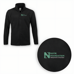 Ravik Foundation Fleece 1/4-Zip Pullover Jacket - Style with a Cause